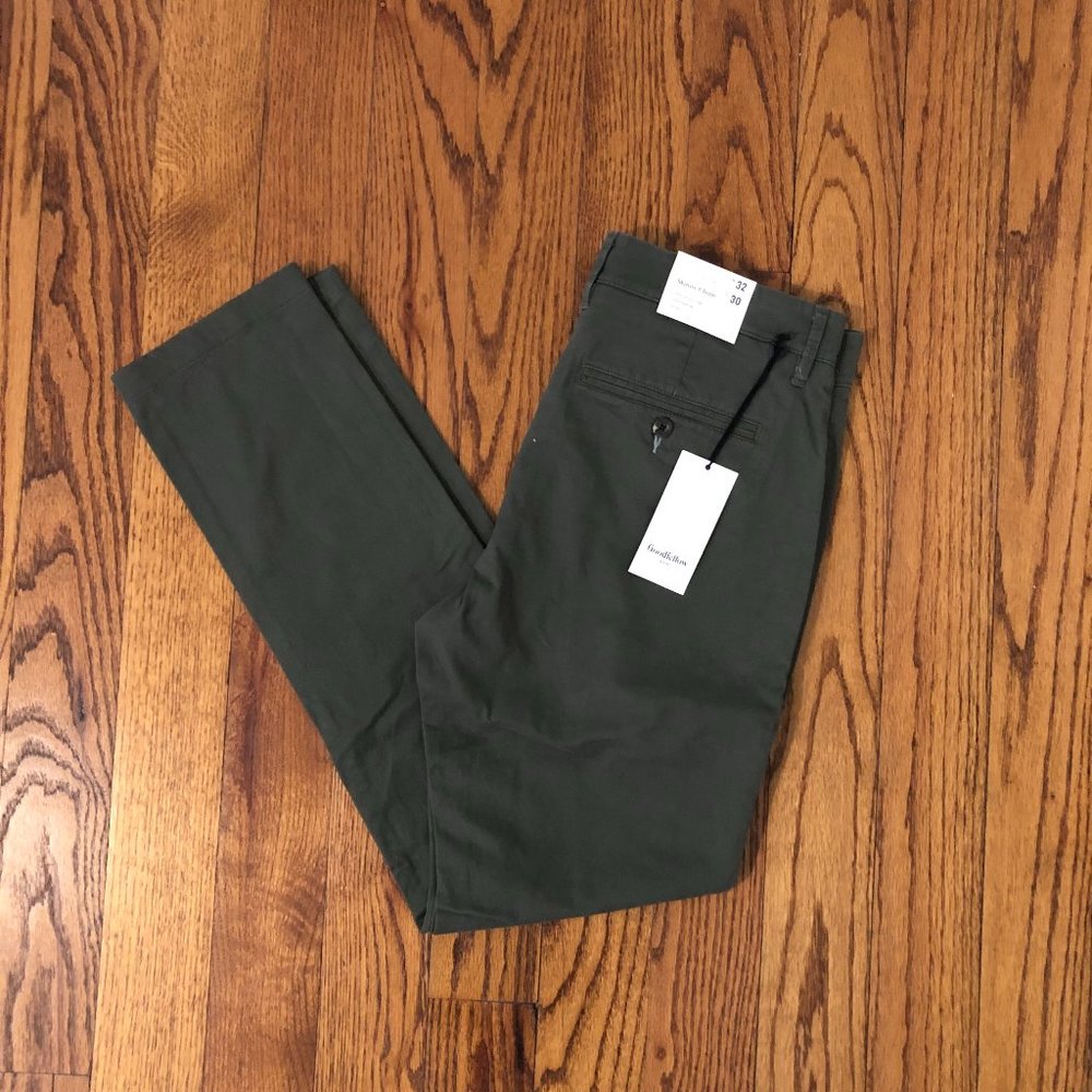 Goodfellow & Co. - Hennepin Skinny Stretch Chino (Olive) - 32 x 30